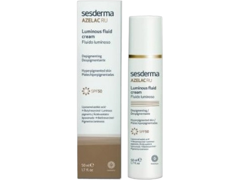 Sesderma Azelac Ru emulsja rozświetlająca SPF50, 50 ml