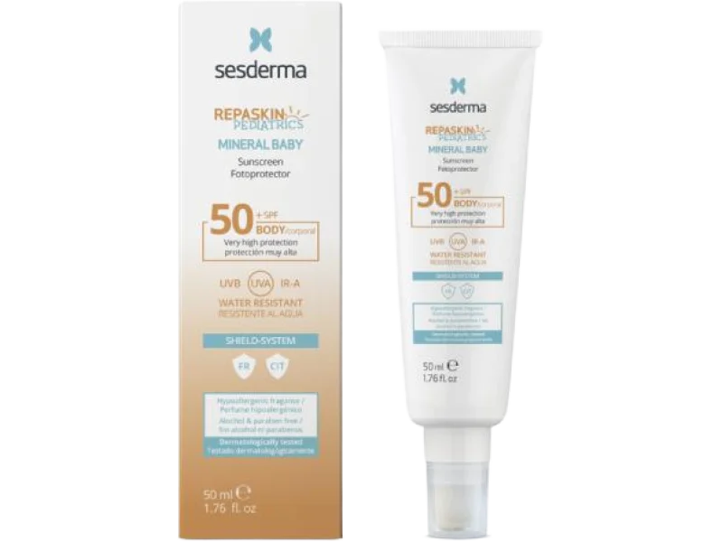 SESDERMA REPASKIN MINERAL BABY Krem SPF 50+, 50 ml
