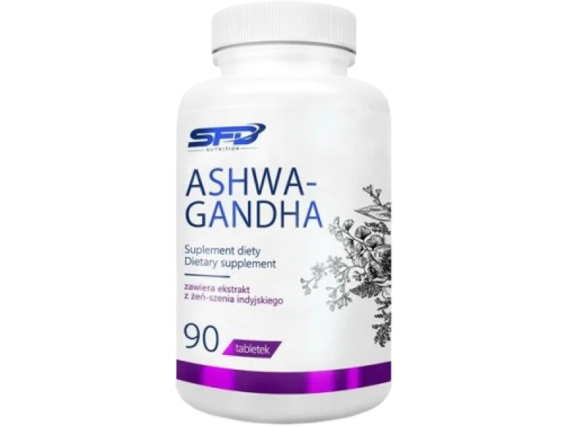 SFD Ashwagandha ekstrakt z żeń-szenia indyjskiego, tabletki, 300 mg, 90 tabl.