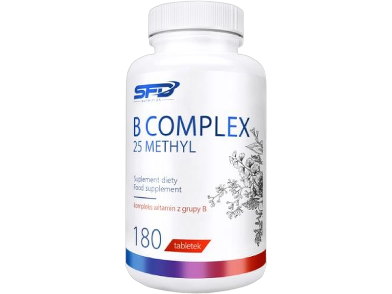 SFD B Complex 25 Methyl, tabletki, 180 tabl.