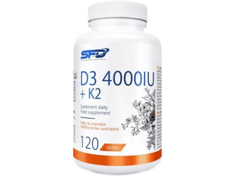 SFD D3 4000IU+K2, tabletki, 120 tabl.