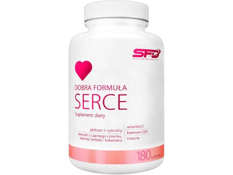 SFD Dobra formuła serce, tabletki, 180 tabl.