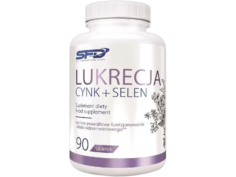 SFD Lukrecja cynk + selen, tabletki, 90 tabl.