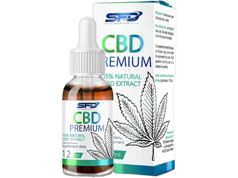 SFD Olejek CBD Premium, 15%, 12 ml