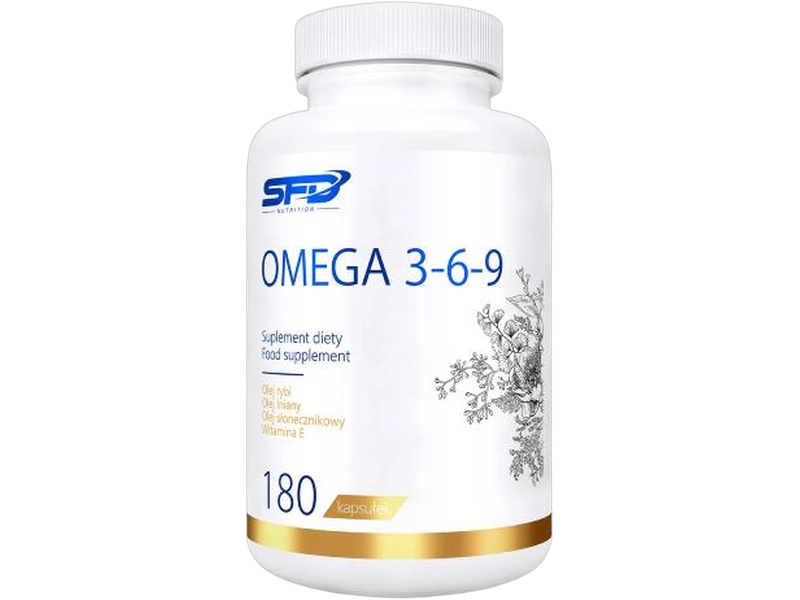 SFD Omega 3-6-9, kapsułki, 180 kaps.