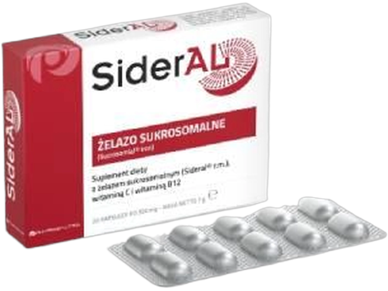 PharmaNutra SiderAL, kapsułki, 14 mg, 20 kaps.