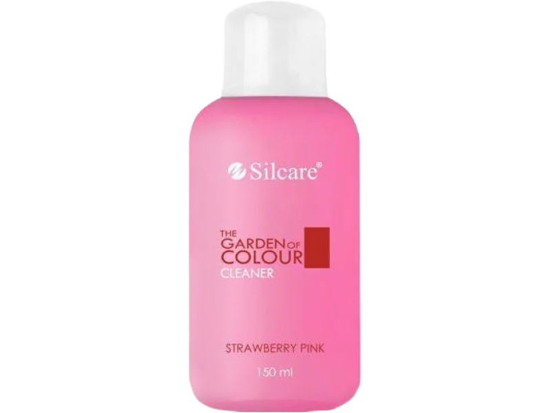 Silcare The Garden of Colour Cleaner Strawberry Pink, płyn na skórę, 150 ml