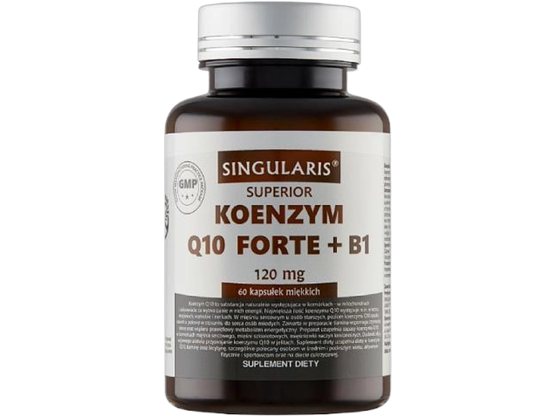 Singularis Koenzym Q10 Forte + B1, kapsułki, 60 kaps.