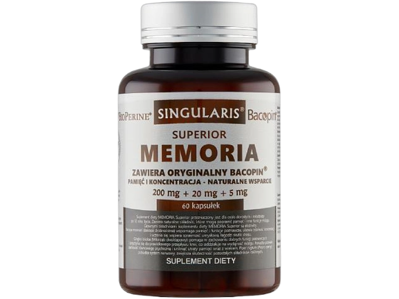 Singularis Memoria, kapsułki, 60 kaps.
