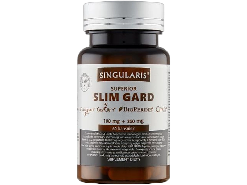 SINGULARIS SLIMGARD pokrzywa indyjska Bio, kapsułki, 60 kaps.