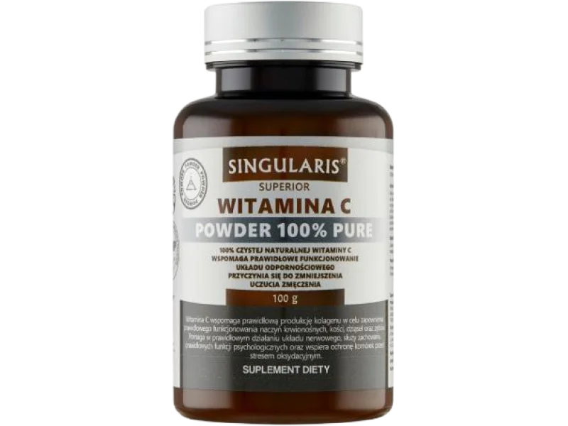 SINGULARIS Witamina C 100% Pure, proszek, 1 g, 100 g