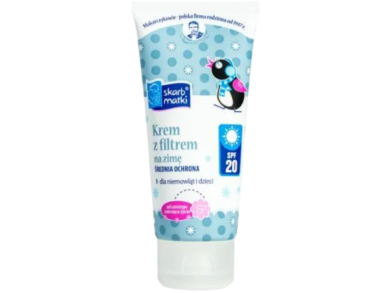 SKARB MATKI Krem z filtrem na zimę dla niemowląt i dzieci, 75 ml