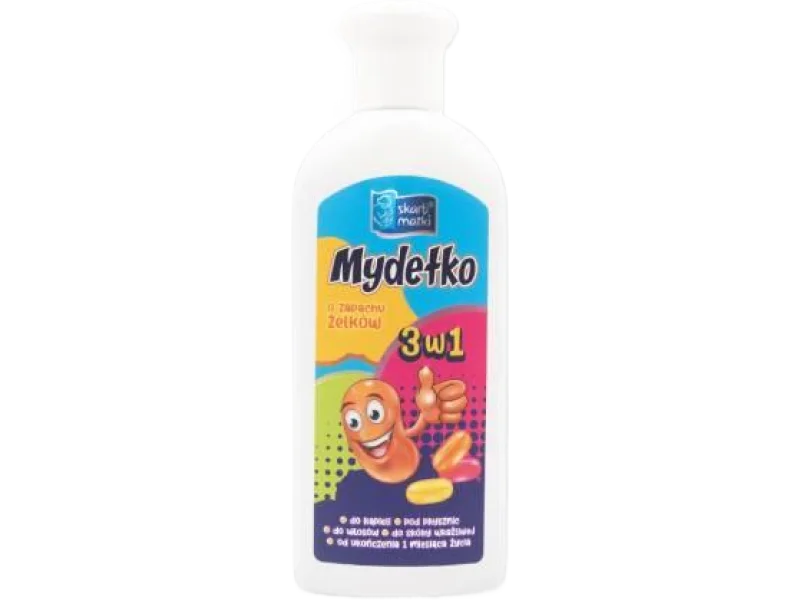 SKARB MATKI Mydełko 3w1 o zapachu żelków, płyn, 250 ml
