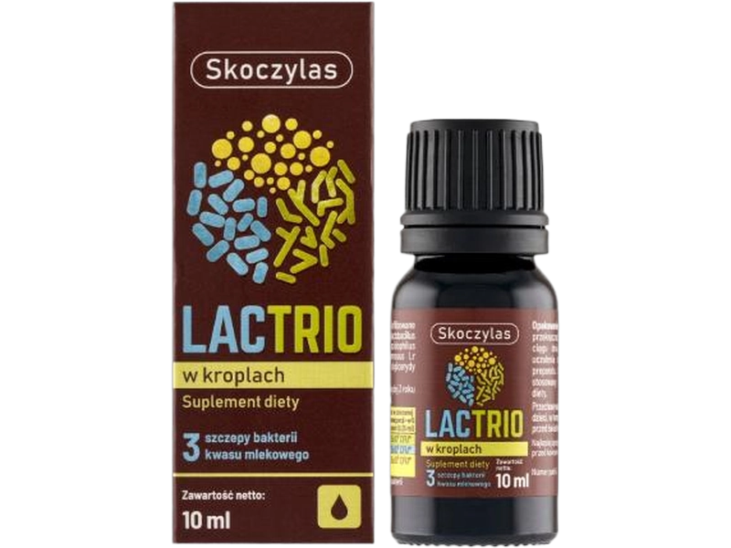 Skoczylas Lactrio, krople, 10 ml