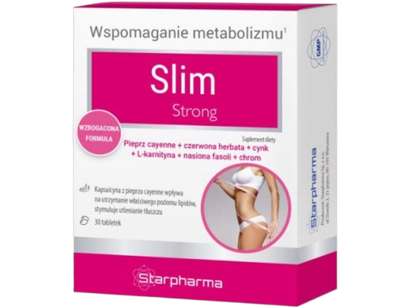 SLIM STRONG, tabletki, 30 tabl.