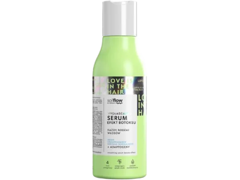 so!flow by Vis Plantis Wygładzające serum z efektem botoksu do każdego rodzaju włosów, 150 ml