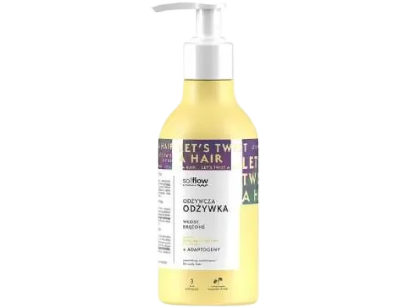 So!Flow odżywcza do włosów kręconych, melon i aloes, odżywka, 400 ml