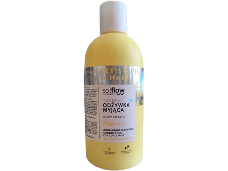 So!flow Pielęgnująca odżywka myjąca do włosów kręconych, 200 ml