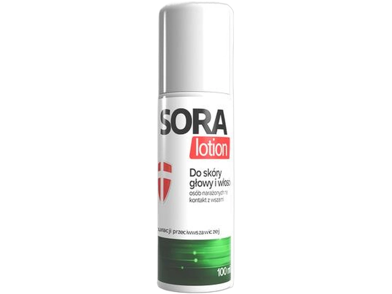 Sora lotion do skóry głowy i włosów, 100 ml