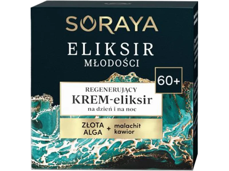 Soraya eliksir młodości regenerujący krem-eliksir 60+, 50 ml