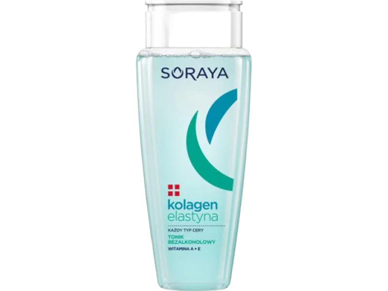 Soraya Kolagen+Elastyna tonik bezalkoholowy, 200 ml