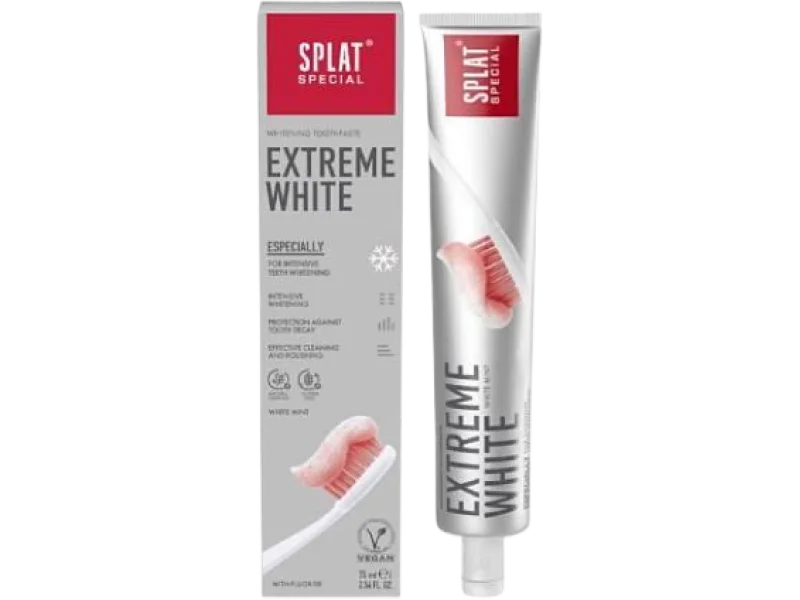 Splat Special Extreme White intensywnie wybielająca, pasta, 75 ml