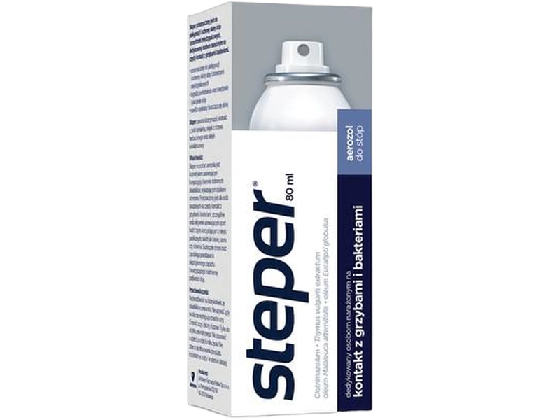 Steper aerozol do stóp, 80 ml