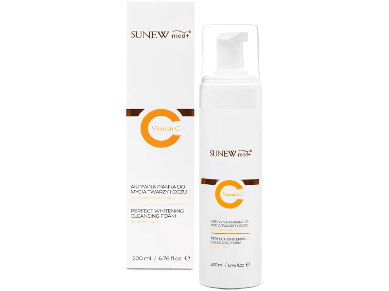 SunewMed+ Witamina C aktywna, pianka, 200 ml
