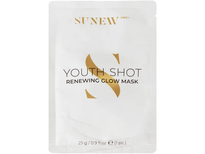 Sunewmed+ Youth Shot regeneracja + glow maska w płachcie, 1 szt.