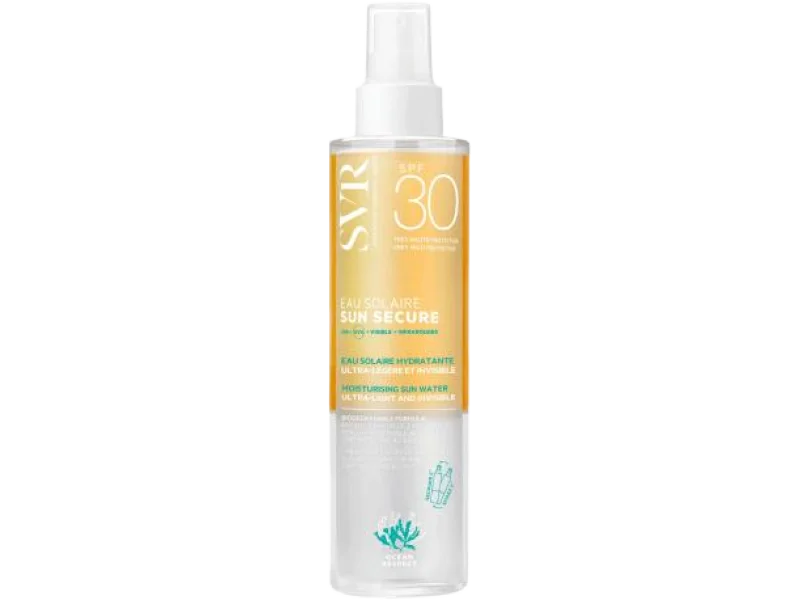 SVR Eau Solaire Nawilżająca woda do opalania SPF30, spray, 200 ml