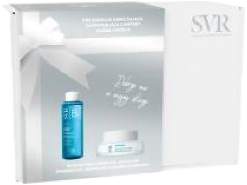 SVR HYALU BIOTIC Regenerujący żel ujędrniający + Esencja Hydra, zestaw, 50 ml