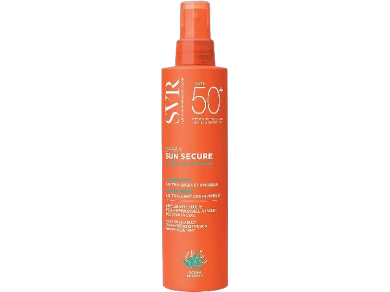 SVR Sun Secure Spray SPF50+ ochronne mleczko w mgiełce, 200 ml
