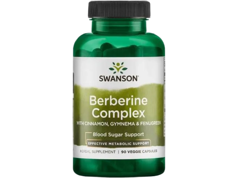SWANSON Berberine Complex, kapsułki, 90 kaps.