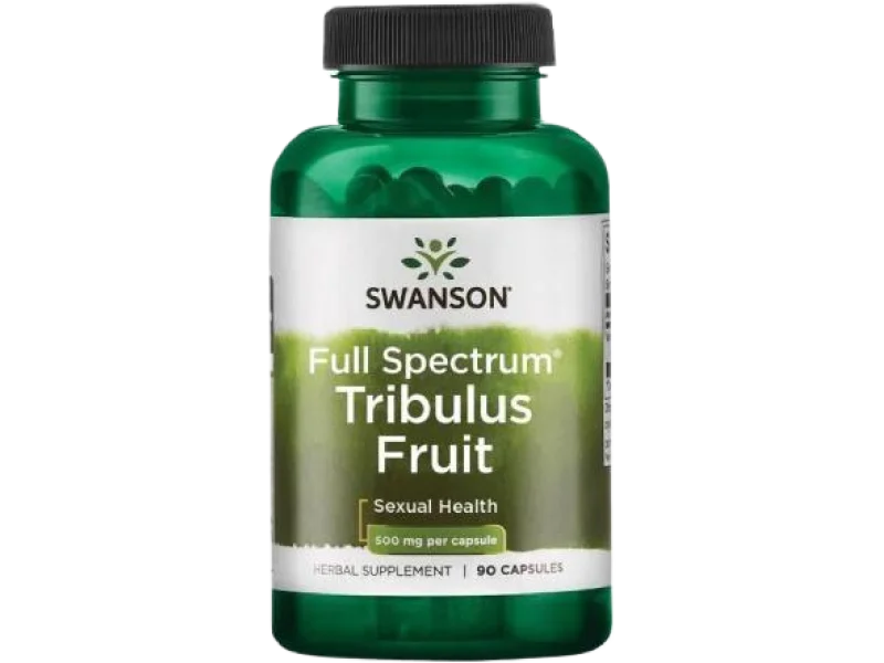 SWANSON Full Spectrum Tribulus Fruit, kapsułki, 500 mg, 90 kaps.