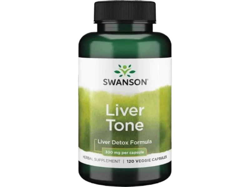 SWANSON Liver Tone, kapsułki, 300 mg, 120 kaps.