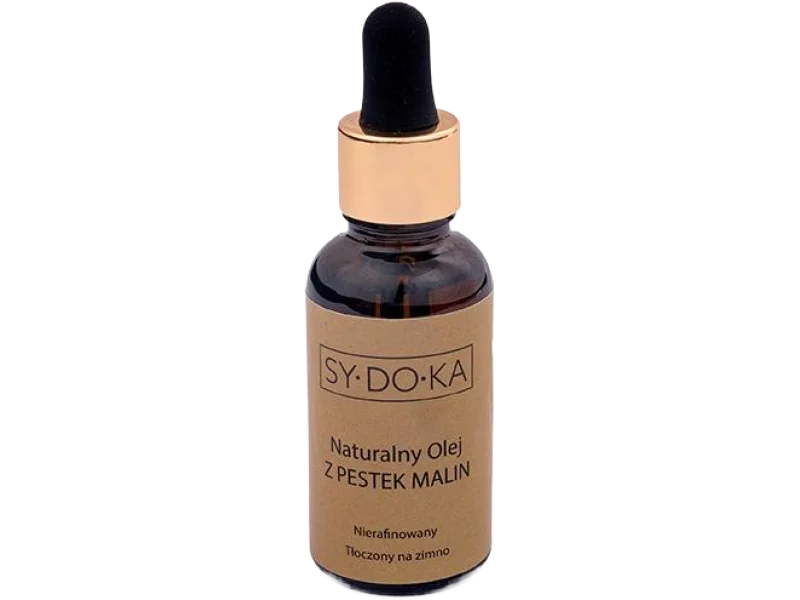 Sydoka naturalny olej z pestek malin, olejek, 30 ml