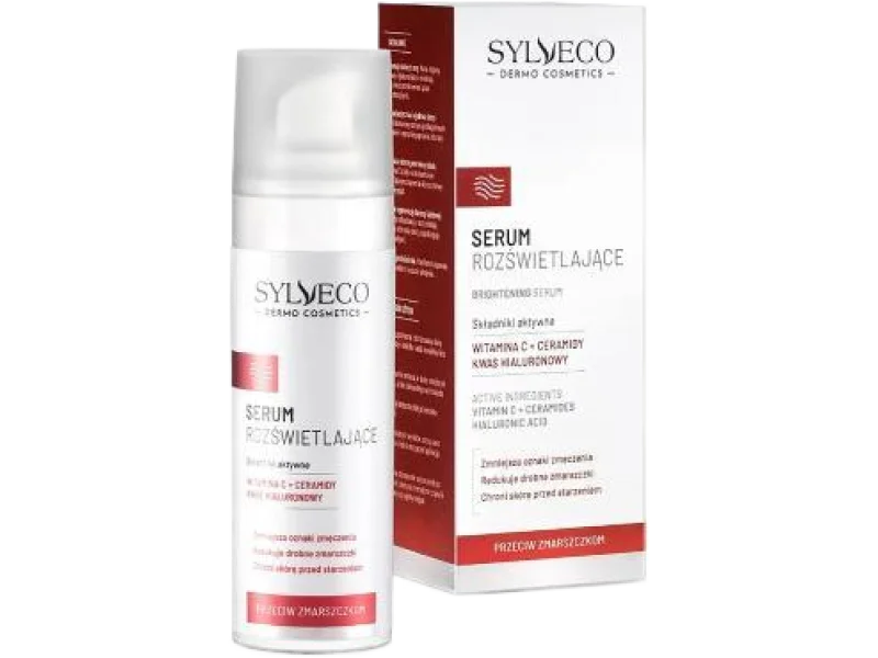 Sylveco Dermo Przeciw Zmarszczkom serum rozświetlające do twarzy, 30 ml