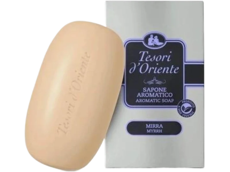 Tesori d’Oriente Luksusowe Mydło w kostce Mirra, 125 g
