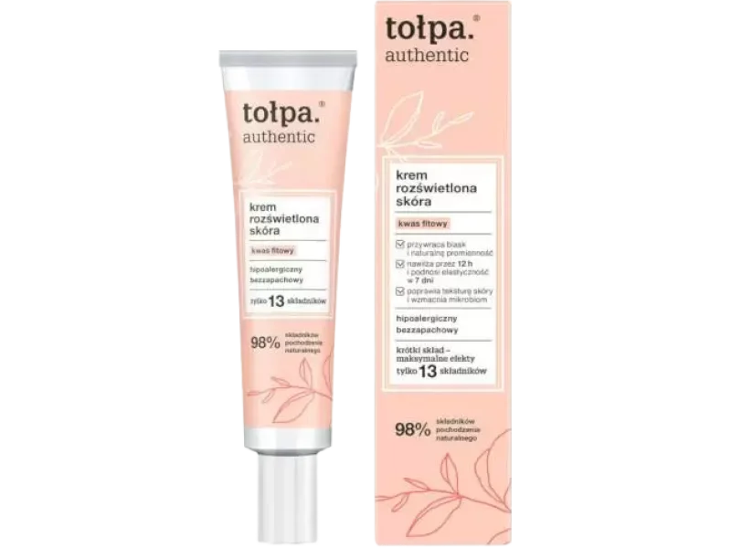 Tołpa Authentic rozświetlona skóra, krem, 40 ml