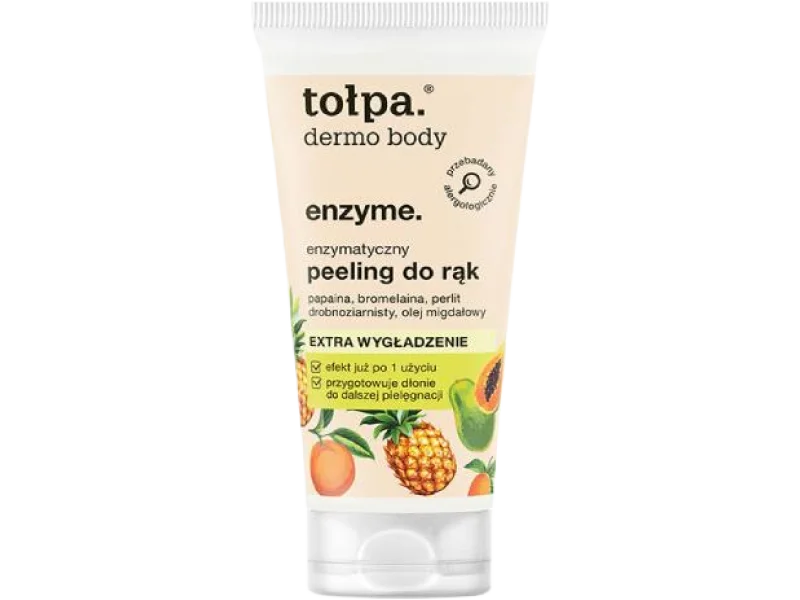 TOŁPA Dermo body Enzyme Enzymatyczny peeling do rąk, 60 ml