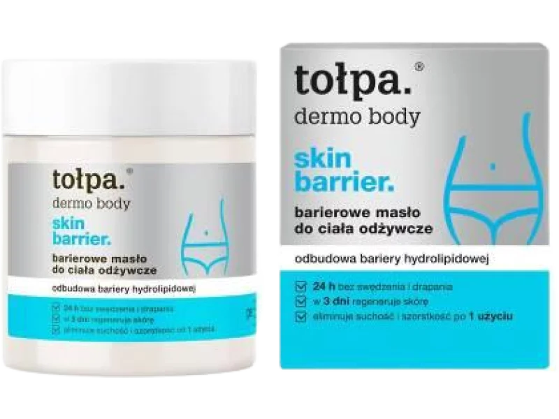 Tołpa Dermo Body Skin Barrier Barierowe Masło do ciała odżywcze, 250 ml