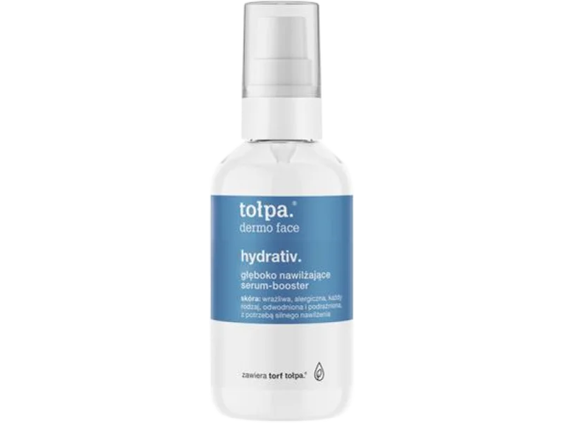 TOŁPA DERMO FACE HYDRATIV, głęboko nawilżające serum-booster, 75 ml