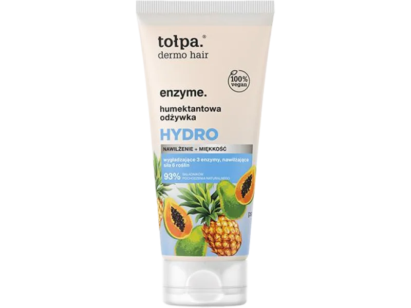 Tołpa Dermo Hair Enzyme humektantowa hydro, odżywka, 200 ml