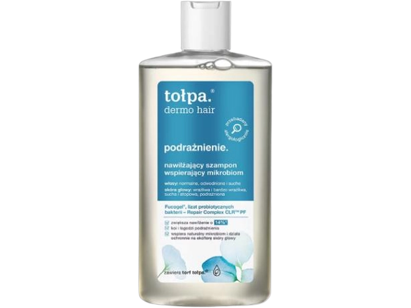 Tołpa Dermo Hair nawilżający szampon wspierający, 250 ml