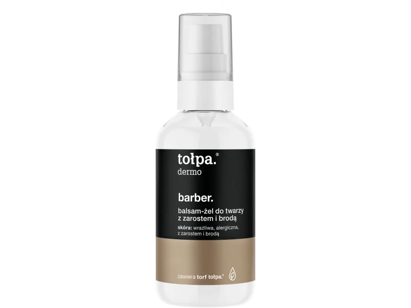 Tołpa Dermo Men Barber balsam-żel do twarzy z zarostem i brodą, 75 ml