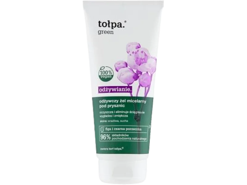Tołpa Green odżywczy żel micelarny pod prysznic, 200 ml