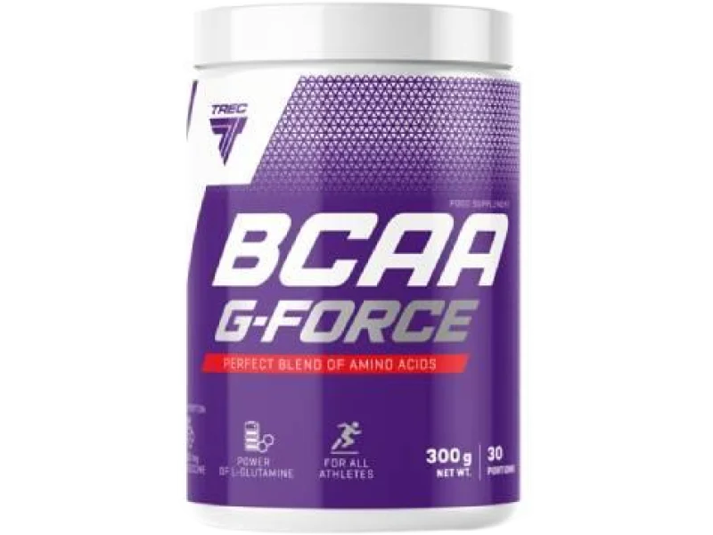 Trec BCAA G-FORCE smak pomarańczowy, proszek, 300 g