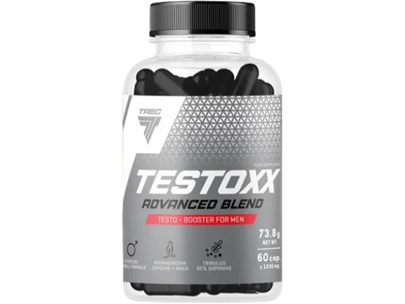Trec Testoxx booster testosteronu, kapsułki, 60 kaps.