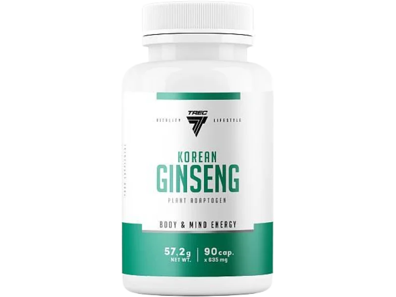 Trec Vitality Korean Ginseng, kapsułki, 500 mg, 90 kaps.