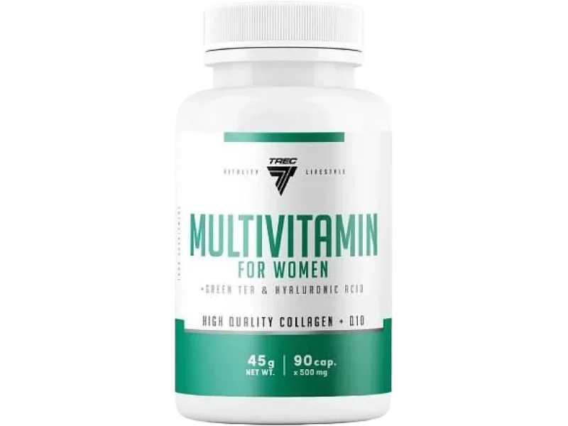 Trec Vitality Multivitamin For Women, kapsułki, 90 kaps.